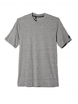 ADIDAS Herren T Shirt Basic Performance grau | S ADIDAS Herren T Shirt Basic Performance grau | S